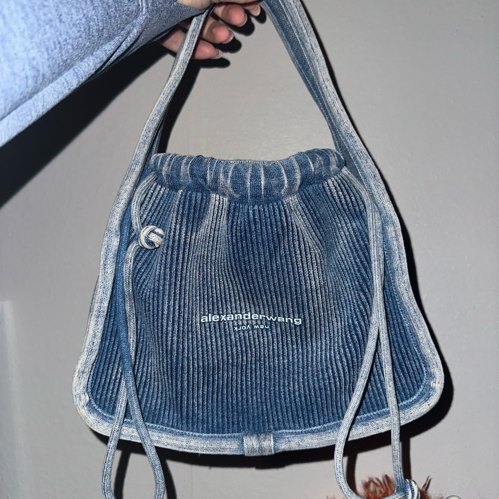 Alexander wang denim Ryan bag